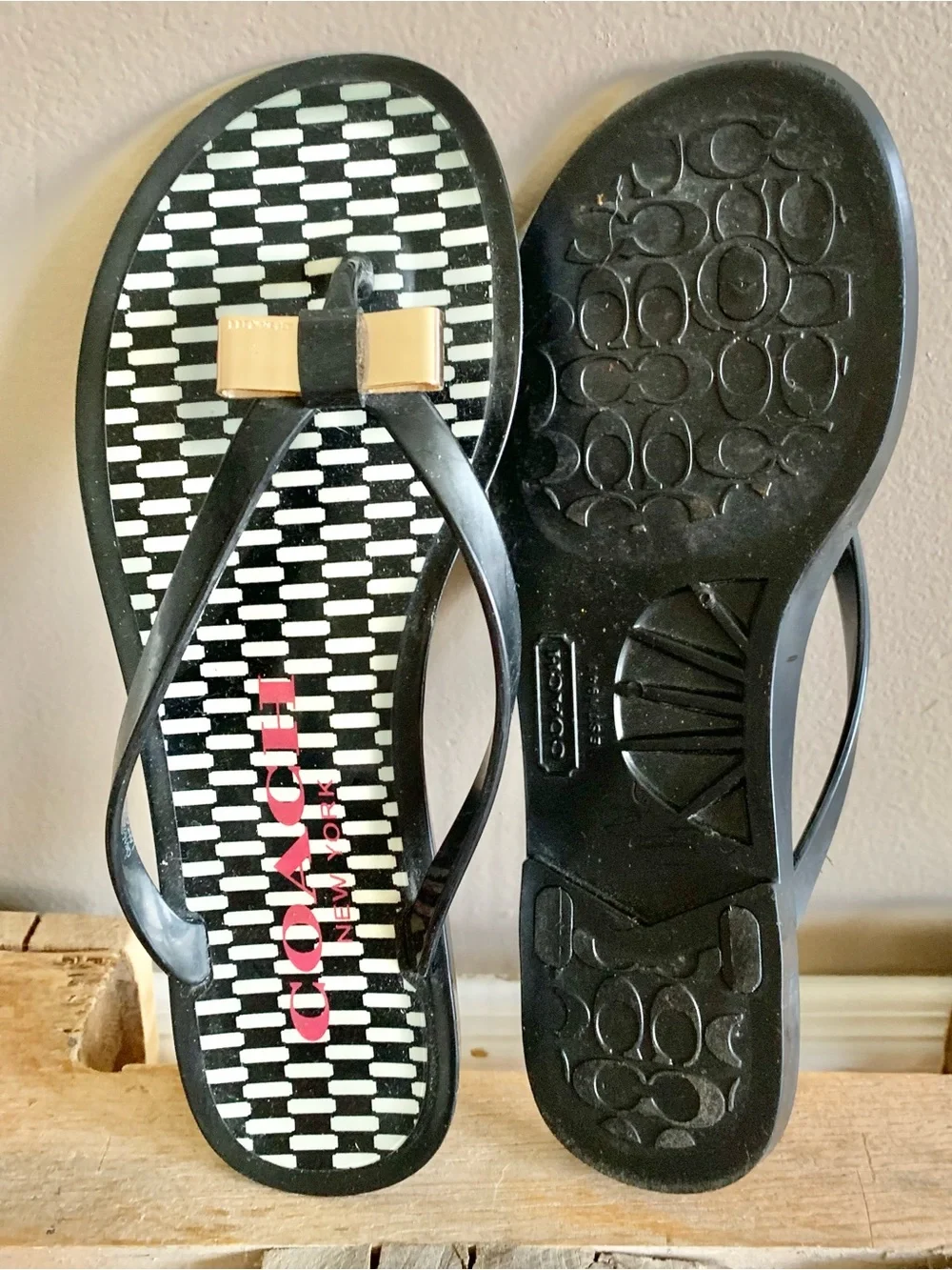 Coach Landon Summer Sandals Jelly Flip-flops